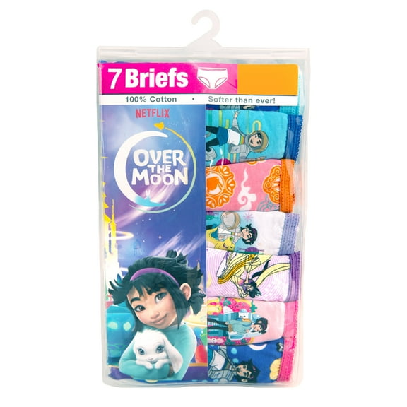 Handcraft Moon Girls Underwear Multipack, 6
