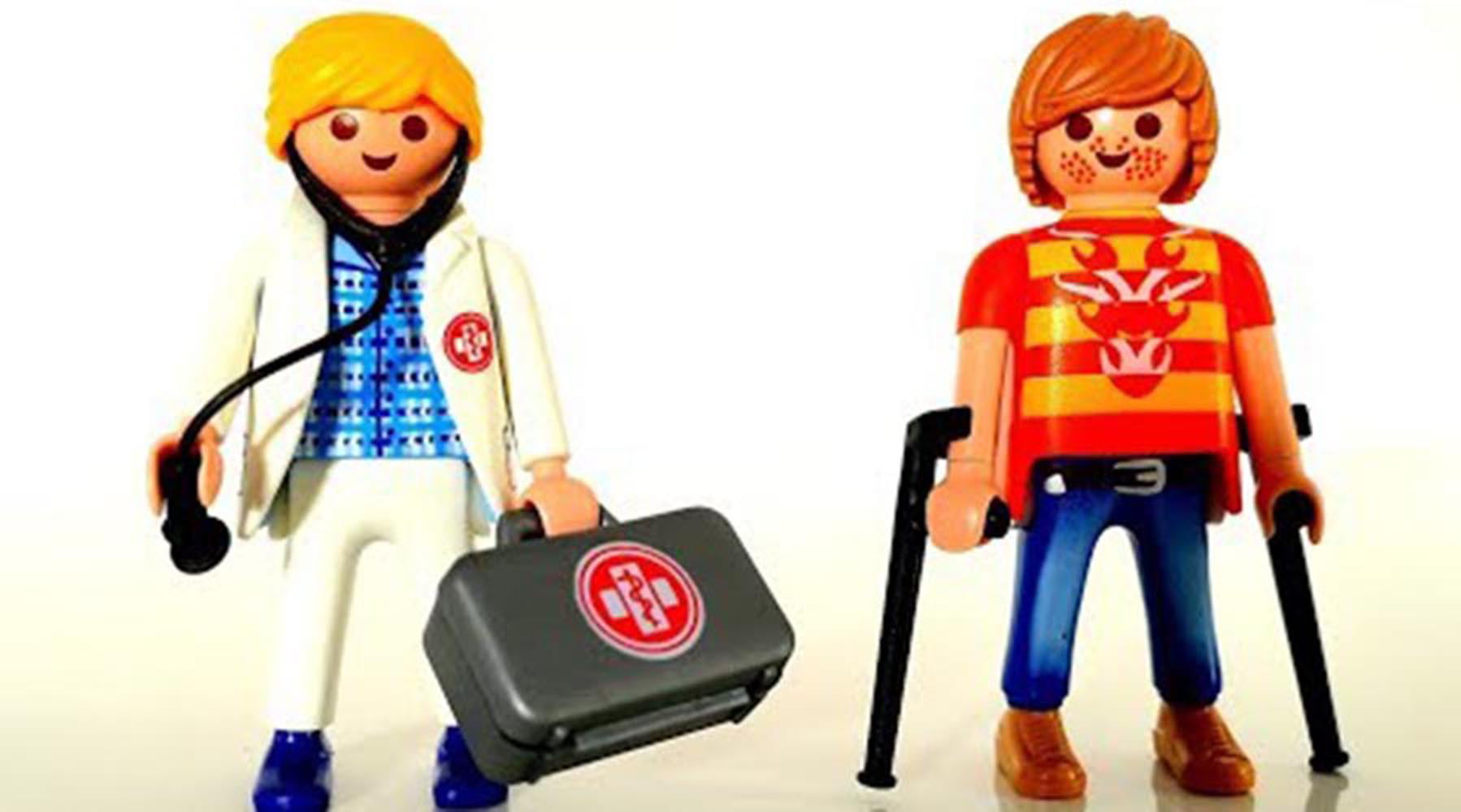for Kids 4 and up Playmobil City Life Doctor and Patient 70079 