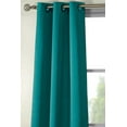 thumbnail image 3 of Blackout 365 Blackout Energy-Saving Turquoise Grommet Curtain 38” x 84” (2 Panels), 3 of 4
