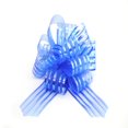 thumbnail image 2 of HAOAN 10 Pieces Pull Wrapping Bow Large Organza Gift Pull Bows with Ribbon for Wedding Gift Baskets (Dark Blue  7 Inch), 2 of 8