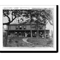 thumbnail image 2 of Historic Framed Print, Peter Murphy's Scituate, Mass. training headquarters of John L. Sullivan., 17-7/8" x 21-7/8", 2 of 9