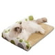 thumbnail image 1 of Cama para perros con autoenfriamiento para mascotas de verano, sofá cama duradero para perros y gatos, cama de ratán fresca y acogedora para cachorros y gatos con base antideslizante, 1 of 6