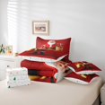 thumbnail image 6 of Castle Fairy Santa Claus 7-Piece King Teens’ Christmas New Year Lightweight Bedding Comforter Set, 6 of 8