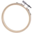 thumbnail image 2 of Cerceaux Brodés 13cm Cerceaux en Bambou Ronds pour Point de Croix pour Bricolage, 2 of 5