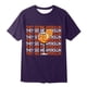 thumbnail image 4 of Ceisia Men's Tshirt Loose Fit Short Sleeve Vintage Graphic Letter Print Summer Fall Tee Tops Oversized Streetwear Purple XXXL Gifts, 4 of 4