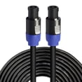 thumbnail image 3 of Cable de alimentación, cable de altavoz, cable de audio macho a macho, accesorios de iluminación para escenario, boda, DJ, discoteca, 150 cm, 3 of 7