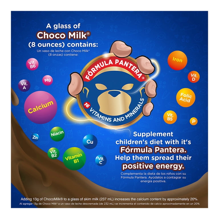 Choco Milk Chocolate Milk Powder Mix for Kids, 14.1 oz - Walmart.com