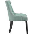 thumbnail image 3 of Hawthorne Collections 20.5'' Modern Fabric Dining Side Chair in Laguna Green, 3 of 4
