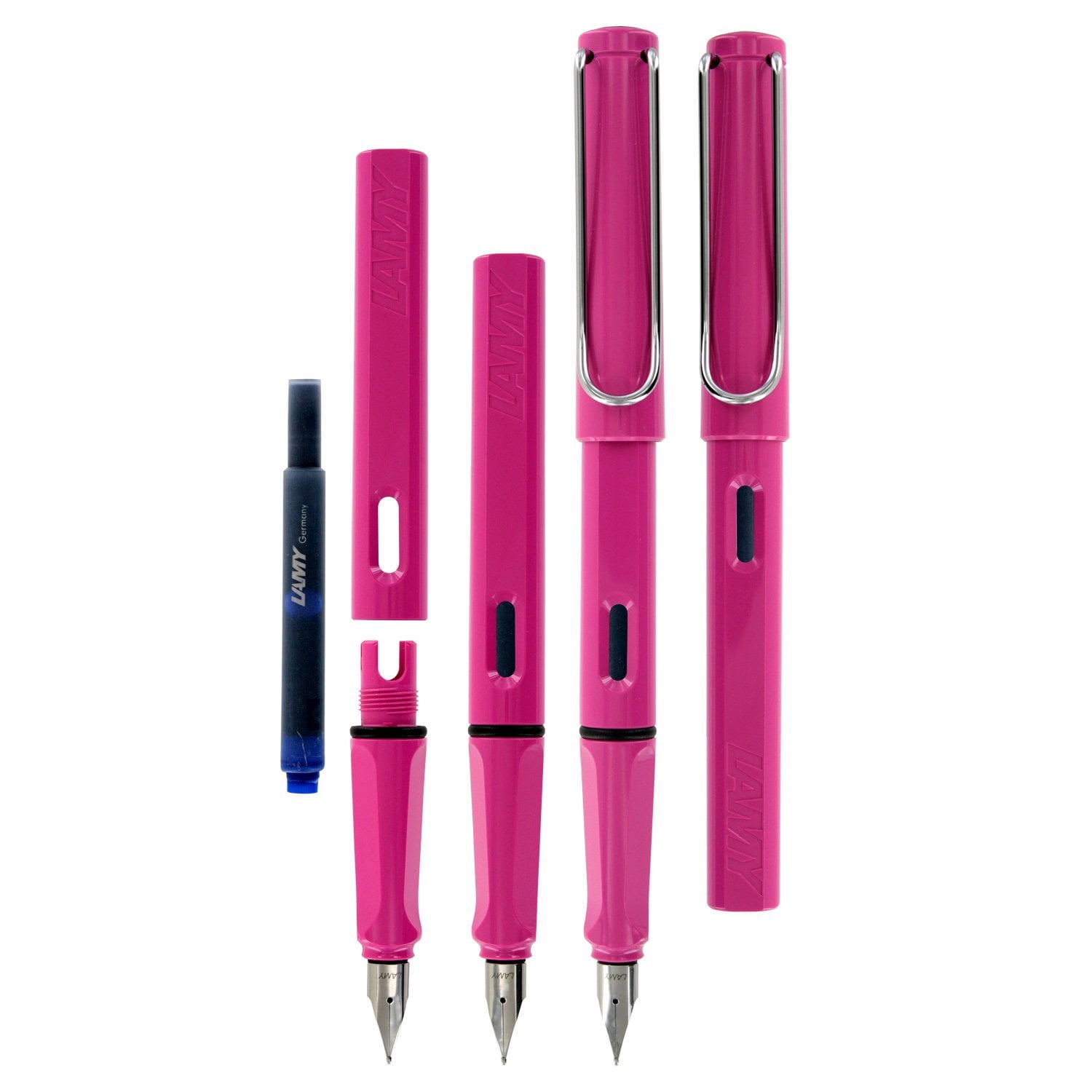 Lamy Safari Fountain Pen - Pink, Medium Nib