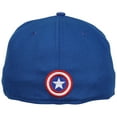 thumbnail image 3 of All New Captain America Armor 39Thirty Flex Fitted New Era Hat-Large/XLarge, 3 of 4