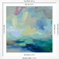 thumbnail image 5 of Art.com Storm I Art Print by Silvia Vassileva, White Frame Wall Art, 38" x 38", 5 of 5