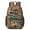 Bigfoot and Sticker, variant on Bigfoot and Campfire Green Pattern 17" School Backpacks for Teens,Waterproof Oxford Fabric,S-Shape Padded Straps for School,Travel,Hiking,Camping