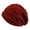 Wine, variant on Women's Foldable Cooling Mesh Handmade Floral Lace Cotton Chemotherapy Hair Loss Caps Slouchy Hat Comfortable Winter Hat