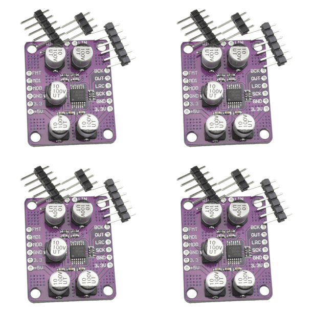 Placa Amplificadora Audio PCM1808 24 Bits Decodificador Entrada Analógica Un Extremo Estéreo ADC