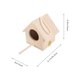 thumbnail image 3 of Nido de periquito, caja de cría de aves, casa de madera para loros, caja nido para pájaros, casa de madera para pájaros, 3 of 6