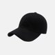 thumbnail image 1 of Gorra de béisbol de tamaño ajustable para correr, entrenar y actividades al aire libre durante todo el año, color negro, 1 of 4