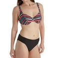 thumbnail image 5 of Anita ORANGE STRIPE PRINT Florianopolis Henny Bikini Swim Top, US 40F, UK 40E, 5 of 6