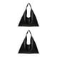 thumbnail image 3 of Qarigey La bolsa de asas grande del viaje para la escuela Las bolsas de asas espaciosas y multifuncionales del viaje de Carryall para el negro negro 2Conjunto, 3 of 6