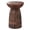 Brown, variant on Pemberly Row 13 in Wide Solid Wood Accent Table in Warm Dark Brown Finish
