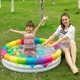 thumbnail image 3 of 119cm Inflatable Swimming Pool for Children Rainbow Unicorn 3 Rings Bottom Swimming Pool for Children Swimming Pool, 3 of 4