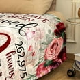 thumbnail image 3 of LHSHID 50th Birthday Gifts for Women Blanket 50th Birthday Decorations Woman 50th Birthday Gift Ideas Gifts for 50 Year Old Women 1973 Birthday Gifts for Women Throw Blanket 50x60in, 3 of 6
