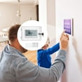 thumbnail image 3 of SharkTRUE ziertyon Clear Thermostat Lock Box with 2 Keys Home Apartment Office School Wall Mount Thermostat Cover Universal Large AC Thermostat Guard, 3 of 6