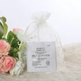 thumbnail image 1 of Bolsa de Organza transparente para embalaje de tul, contenedor de malla con cordón para joyería, regalo, 50%, 10 o 50 unidades, 1 of 4