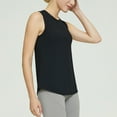thumbnail image 4 of fatyb Women's Workout Tanks Quick Dry Sleeveless Running Tops Yoga Gym Lightweight Ribbed Sports Shirts, 4 of 7