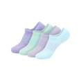 thumbnail image 5 of Hanes Women's Absolute Comfort Super No-Show Socks, 4-Pack, Size 5-9, 5 of 8