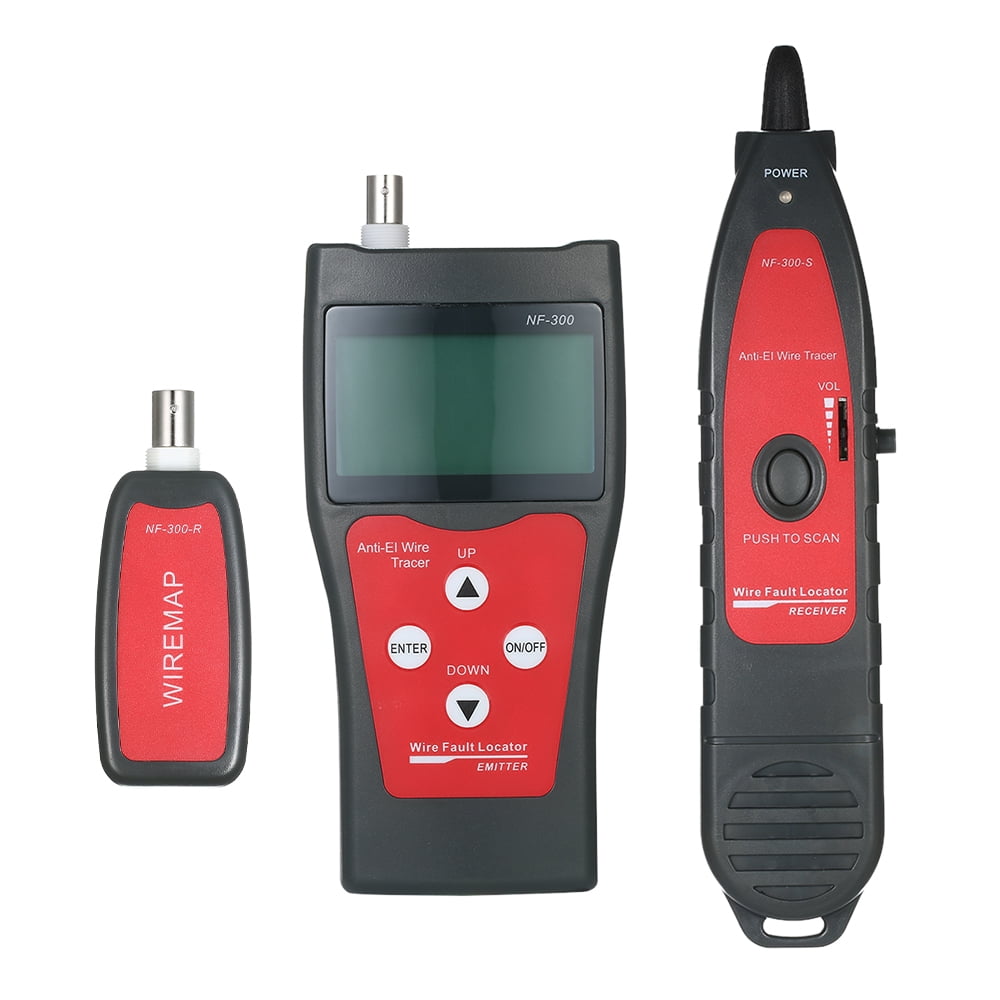 Battery Not Included GoolRC Professional RJ45 RJ11 Network Cable Tester Network LAN Detector Tracker Network Test Tool Battery Not Included GoolRC Professional RJ45 RJ11 Network Cable Tester Network LAN Detector Tracker Network Test Tool
