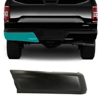 ECCPP Rear Left Driver Side Bumper Face Bar Compatible Without 2015-2020 for Ford F-150 Replacement for FO1102382 Withoutout Parking Sensor Holes