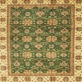 thumbnail image 1 of Ahgly Company Indoor Square Abstract Reddish Brown Oriental Area Rugs, 6' Square, 1 of 6