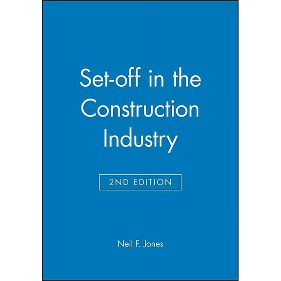 Set-Off in the Construction Industry, (Paperback)