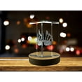 thumbnail image 3 of Bagpipe 3D Engraved Crystal 3D Engraved Crystal Keepsake/Gift/Decor/Collectible/Souvenir, 3 of 6