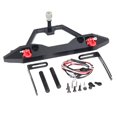 thumbnail image 4 of Parachoques trasero de metal perfecl con grilletes y 2 luces LED para coche Axial SCX10 90046, 4 of 9