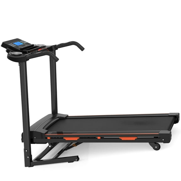 Treadmill 15% Auto Incline Treadmills 400LBS Heavy Duty Capacity 3.25HP Folding Electric Treadmill Up to 8.5 MPH Speed for Home Office Fitness