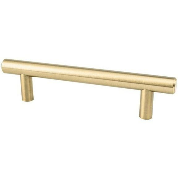 Berenson BE9541 20CZ 96 mm Advantage Plus Two Arch Traditional Pull, Champagne