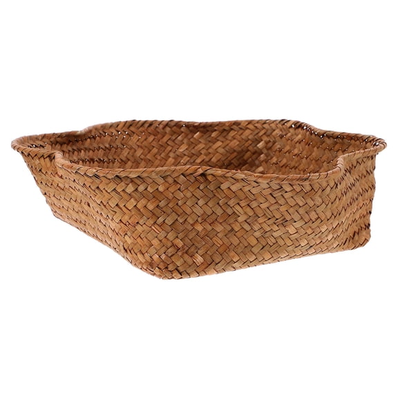 MOKKHNB Khaki Straw Container Set for Fruit Storage, and Portable 1 Set