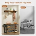 Entryway Hall Tree Shoe Bench with Storage, for Entryway, Hallway