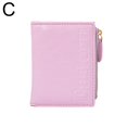 thumbnail image 1 of Petit Porte-Cartes Simple Coréen à Fente Multi-Cartes Craquelé Haut de Gamme Portefeuille Multifonction pour Femmes, 1 of 1