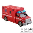 thumbnail image 2 of Vokodo Toy Ambulance Truck Friction Powered Rescue Vehicle Playsets with Lights and Sounds Transport Emergency Durable Car, 2 of 6