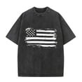 thumbnail image 7 of Men's Independence Day T-Shirt, Patriotic Graphic Short Sleeve Tee, Casual Cotton Top for July 4th Celebration and Summer, 7 of 7