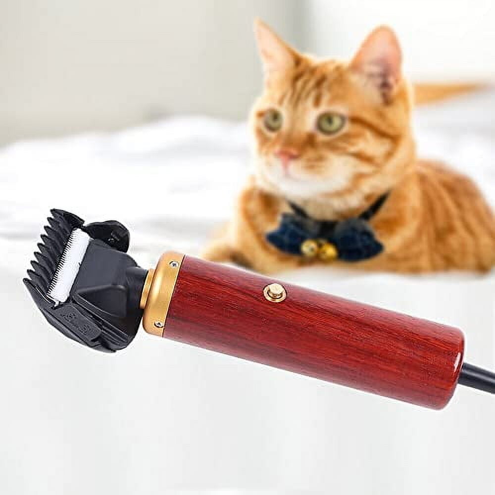 Electric Sheep Goat Shears Clippers,AC 110-240V Electric Animal Shave Grooming Farm Supplies,7200Rpm Rotating Speed,33 Teeth Blade,1.3MM Tooth Width(6.81x1.46x1.46Inch)