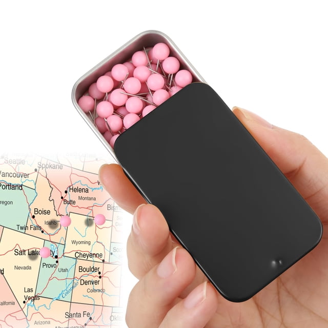 Push Pins dcdcee Pink para el hogar, la oficina y proyectos de manualidades