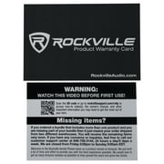 Rockville RV1212P Dual 12 1200w Car Audio Subwoofers in Vented Sub Enclosure Box