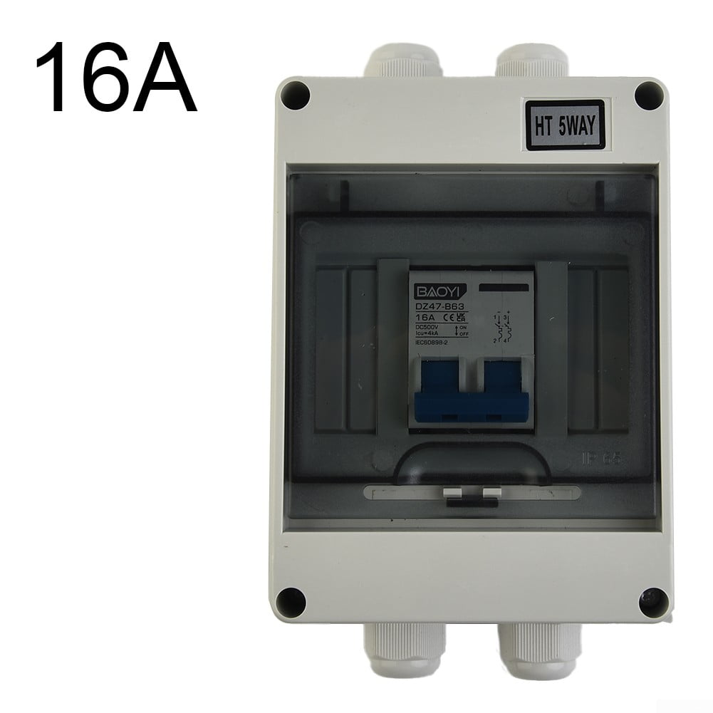 PV Disconnect Box DC500V Circuit Breaker Solar System Isolator Switch