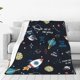 thumbnail image 1 of Balery Space Manta de Felpa Suave y Acogedora – Cobija de Franela Aterciopelada para Cama, Lavable y Cálida para Sofá, Mascotas, Transpirable-60"x50", 1 of 7