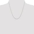 thumbnail image 4 of Auriga Fine Jewelry 925 Sterling Silver 0.6mm Mirror Box Chain 16inch Necklace for Women, 4 of 6