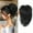 Black, variant on MODANU Messy Bun Hair Piece Claw Clip in Hair Buns Hair Piece for Women Straight Short High Ponytail Extension Tousled Updo Faux Hair Bun Scrunchies for Women and Girls (Black)