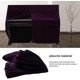 thumbnail image 2 of Funda para Piano de Cola de Terciopelo Morado, Funda para Piano, Funda Completa para Piano, Funda de Tela Pleuche a Prueba de Polvo para Piano Vertical, 2 of 5